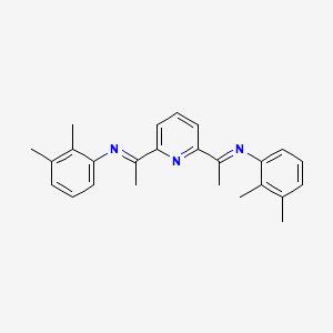 molecular formula C25H27N3 B6359516 2,6-Bis-[1-(2,3-dimethylphenylimino)-ethyl]pyridine CAS No. 221391-07-7