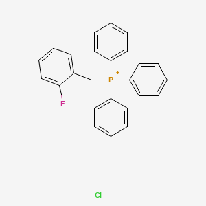 molecular formula C25H21ClFP B6359534 [(2-Fluorophenyl)methyl]triphenyl-phosphonium chloride CAS No. 106795-58-8