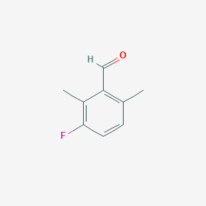 molecular formula C9H9FO B6359566 3-Fluoro-2,6-dimethylbenzaldehyde CAS No. 1780701-72-5