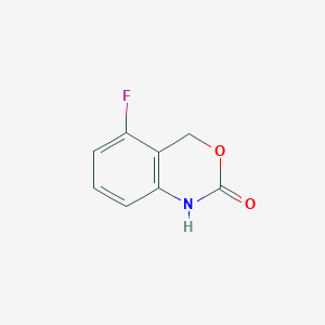 molecular formula C8H6FNO2 B6359590 5-Fluoro-1H-benzo[d][1,3]oxazin-2(4H)-one CAS No. 1780525-17-8