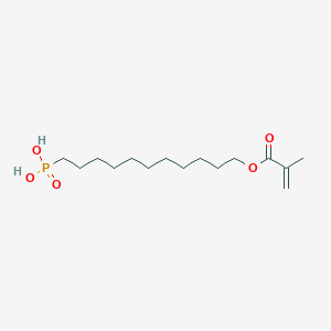 molecular formula C15H29O5P B6359764 11-Methacryloyloxyundecylphosphonic acid CAS No. 1194231-98-5