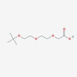 molecular formula C10H20O5 B6359770 tBuO-EEA CAS No. 1993217-96-1