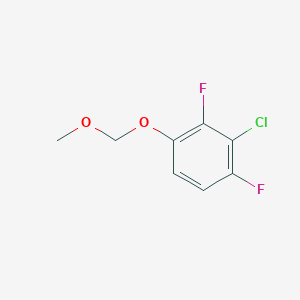 molecular formula C8H7ClF2O2 B6359811 2-氯-1,3-二氟-4-(甲氧基甲氧基)苯 CAS No. 749230-34-0