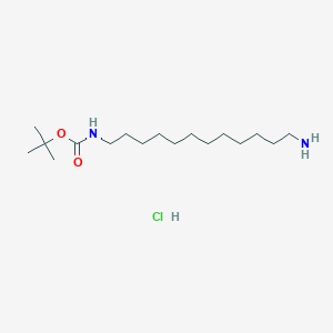 molecular formula C17H37ClN2O2 B6359837 Boc-DADod*HCl CAS No. 648441-48-9