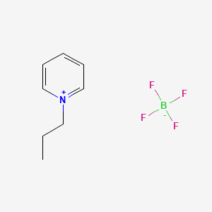 molecular formula C8H12BF4N B6359950 1-Propylpyridinium tetrafluoroborate, 99% CAS No. 239084-00-5
