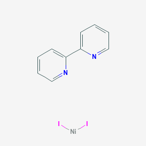 molecular formula C10H8I2N2Ni B6359968 (2,2'-Bipyridine)diiodonickel CAS No. 59448-25-8