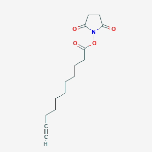molecular formula C15H21NO4 B6359980 10-Undecynoyl-OSu CAS No. 1006592-57-9