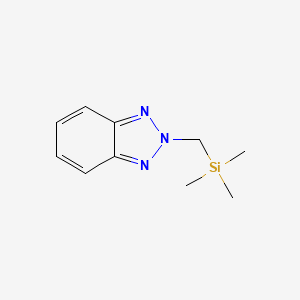 molecular formula C10H15N3Si B6360057 2-((Trimethylsilyl)methyl)-2H-benzo[d][1,2,3]triazole CAS No. 157984-24-2