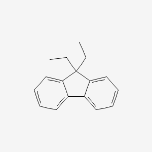 molecular formula C17H18 B6360070 9,9-Diethyl-9H-fluorene CAS No. 2294-79-3
