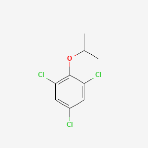 molecular formula C9H9Cl3O B6360081 1,3,5-Trichloro-2-isopropoxybenzene CAS No. 116995-31-4