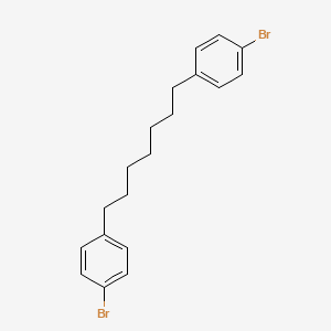 molecular formula C19H22Br2 B6360135 1,7-双(4-溴苯基)庚烷 CAS No. 140389-09-9