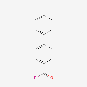 molecular formula C13H9FO B6360228 [1,1'-Biphenyl]-4-carbonyl fluoride CAS No. 2714-87-6