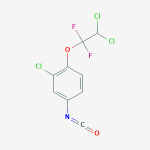 3-Chloro-4-(2,2-dichloro-1,1-difluoroethoxy)phenyl isocyanate