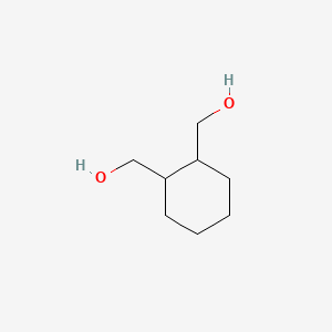 molecular formula C8H16O2 B6360419 Cyclohexane-1,2-diyldimethanol CAS No. 3971-29-7