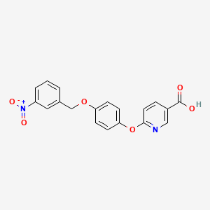 6-[4-(3-Nitro-benzyloxy)-phenoxy]-nicotinic acid, 95%