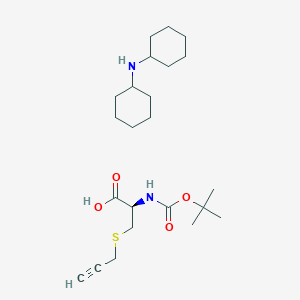 (R)-Boc-2-amino-3-propargylsulfanyl-propionic acid DCHA