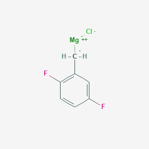 2,5-Difluorobenzylmagnesium chloride, 0.25 M in 2-MeTHF