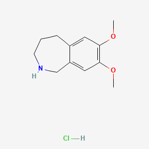 7,8-Dimethoxy-2,3,4,5-tetrahydro-1H-2-benzazepine HCl