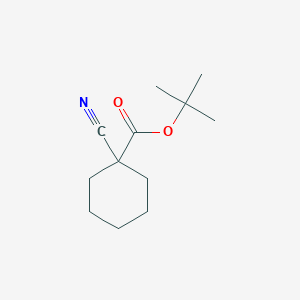 1-Cyano-cyclohexanecarboxylic acid t-butyl ester