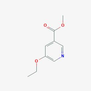 molecular formula C9H11NO3 B6360723 Methyl 5-ethoxynicotinate CAS No. 874285-06-0