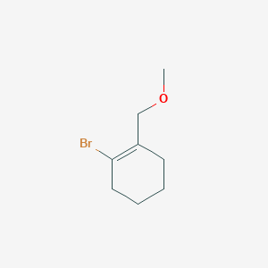 molecular formula C8H13BrO B6360733 1-Bromo-2-(methoxymethyl)cyclohexene CAS No. 929033-31-8