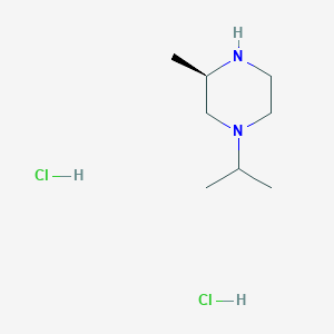 molecular formula C8H20Cl2N2 B6360797 (R)-1-异丙基-3-甲基哌嗪二盐酸盐 CAS No. 1965314-63-9