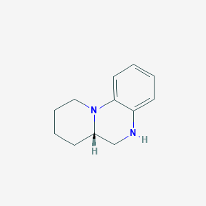 molecular formula C12H16N2 B6360846 (S)-6,6a,7,8,9,10-Hexahydro-5H-pyrido[1,2-a]quinoxaline CAS No. 1414960-52-3