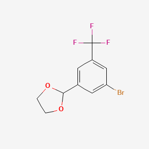 2-(3-Bromo-5-trifluoromethylphenyl)[1,3]dioxolane