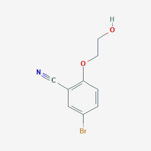 5-Bromo-2-(2-hydroxyethoxy)-benzonitrile