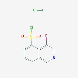 4-Fluoroisoquinoline-5-sulfonyl chloride hydrochloride