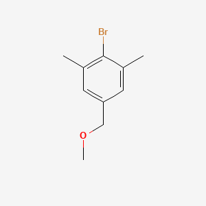 molecular formula C10H13BrO B6360980 2-Bromo-5-(methoxymethyl)-1,3-dimethylbenzene CAS No. 74973-55-0