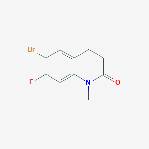 6-Bromo-7-fluoro-1-methyl-3,4-dihydro-1H-quinolin-2-one