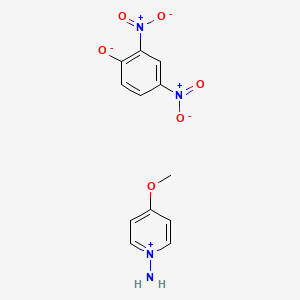 4-Methoxypyridin-1-ium-1-amine 4-[Hydroxy(oxo)ammonio]-2-nitro-phenolate