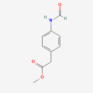 molecular formula C10H11NO3 B6361095 Methyl 2-(4-formamidophenyl)acetate CAS No. 1190070-46-2