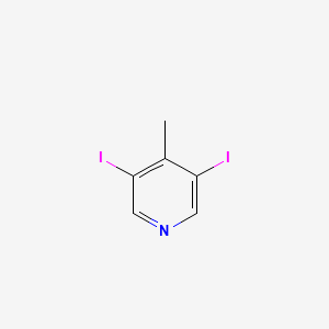 molecular formula C6H5I2N B6361168 3,5-Diiodo-4-methylpyridine CAS No. 98139-01-6