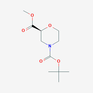 O4-tert-Butyl O2-methyl (2S)-morpholine-2,4-dicarboxylate