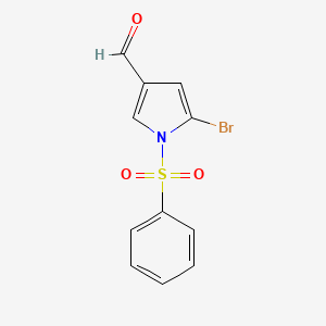 1-Benzenesulfonyl-5-bromo-1H-pyrrole-3-carbaldehyde, 95%