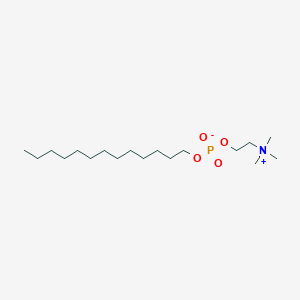 molecular formula C18H40NO4P B6361440 n-Tridecyl-phosphocholine CAS No. 85775-42-4