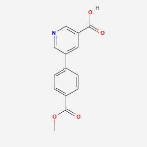 5-(4-Methoxycarbonylphenyl)nicotinic acid, 95%