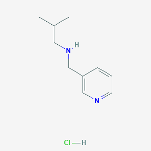 (2-Methylpropyl)(pyridin-3-ylmethyl)amine hydrochloride