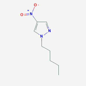 molecular formula C8H13N3O2 B6361872 4-硝基-1-戊基-1H-吡唑 CAS No. 1240569-20-3