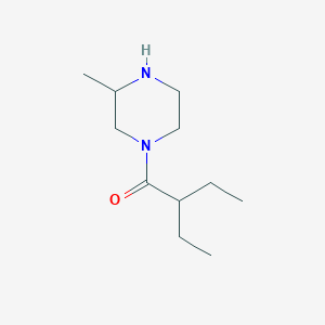 2-Ethyl-1-(3-methylpiperazin-1-yl)butan-1-one