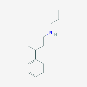 molecular formula C13H21N B6362037 (3-苯基丁基)(丙基)胺 CAS No. 1240578-68-0