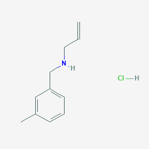 molecular formula C11H16ClN B6362179 [(3-Methylphenyl)methyl](prop-2-en-1-yl)amine hydrochloride CAS No. 1240568-87-9