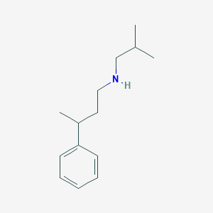molecular formula C14H23N B6362223 (2-Methylpropyl)(3-phenylbutyl)amine CAS No. 1240571-81-6