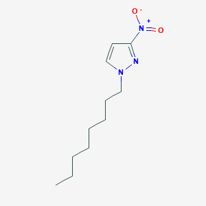 molecular formula C11H19N3O2 B6362241 3-Nitro-1-octyl-1H-pyrazole CAS No. 1003011-98-0