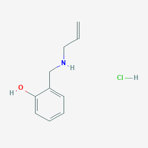 molecular formula C10H14ClNO B6362462 2-{[(丙-2-烯-1-基)氨基]甲基}苯酚盐酸盐 CAS No. 1240568-73-3