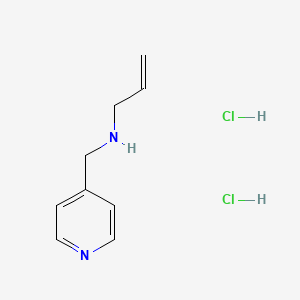 molecular formula C9H14Cl2N2 B6362483 (丙-2-烯-1-基)(吡啶-4-基甲基)胺二盐酸盐 CAS No. 878775-54-3