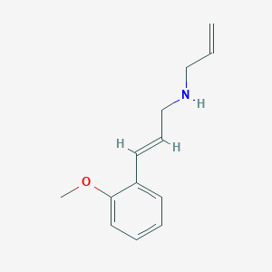 [(2E)-3-(2-Methoxyphenyl)prop-2-en-1-yl](prop-2-en-1-yl)amine