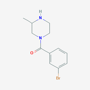 1-(3-Bromobenzoyl)-3-methylpiperazine
